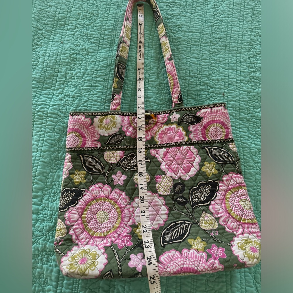 Vera Bradley Olivia Pink Tote - Picture 3 of 8